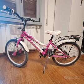 Bicicletta bambina Klass bianca e fucsia Susy 20"
