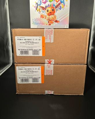 CASE Sealed ETB Pokemon ITA Evoluzioni Prismatiche