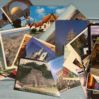 Lotto 76 cartoline illustrate dal mondo