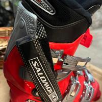 Salomon originali Sci rosso