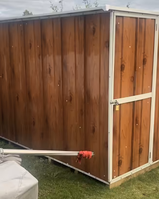 deposito attrezzi giardino 175x307cm fin legno