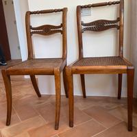 Sedie in paglia di vienna