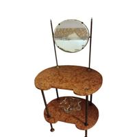 toilette antica marmo rosa originale 1920, integra