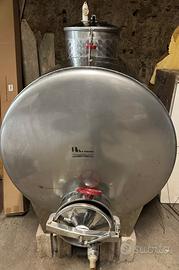 Serbatoio in Acciaio Inox 1000L