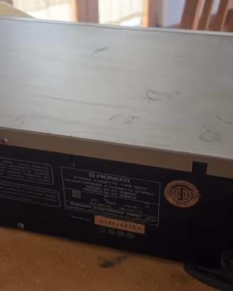 Piastra Doppia Cassetta Pioneer CT-1060W Stereo Do