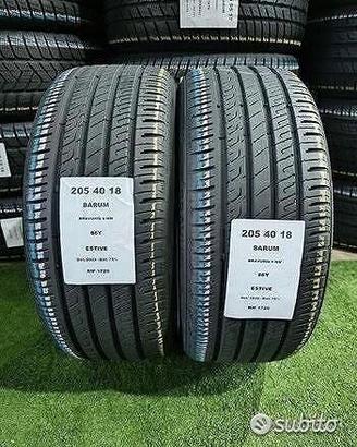 2 gomme 205 40 18 BARUM RIF1720