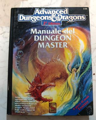 AD&D 2a Edizione Manuale Dungeon Master TSR ITA