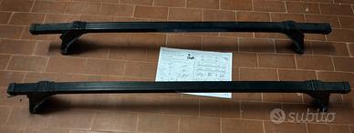 BARRE Portapac.X Auto Senza Railing con Attacco Fi