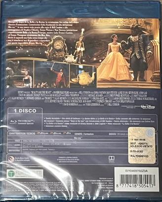 La bella e la bestia film dvd blu ray nuovo