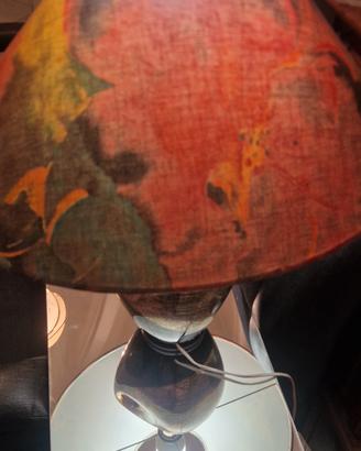 lampada da tavolo vintage anni 80 in ceramica firò