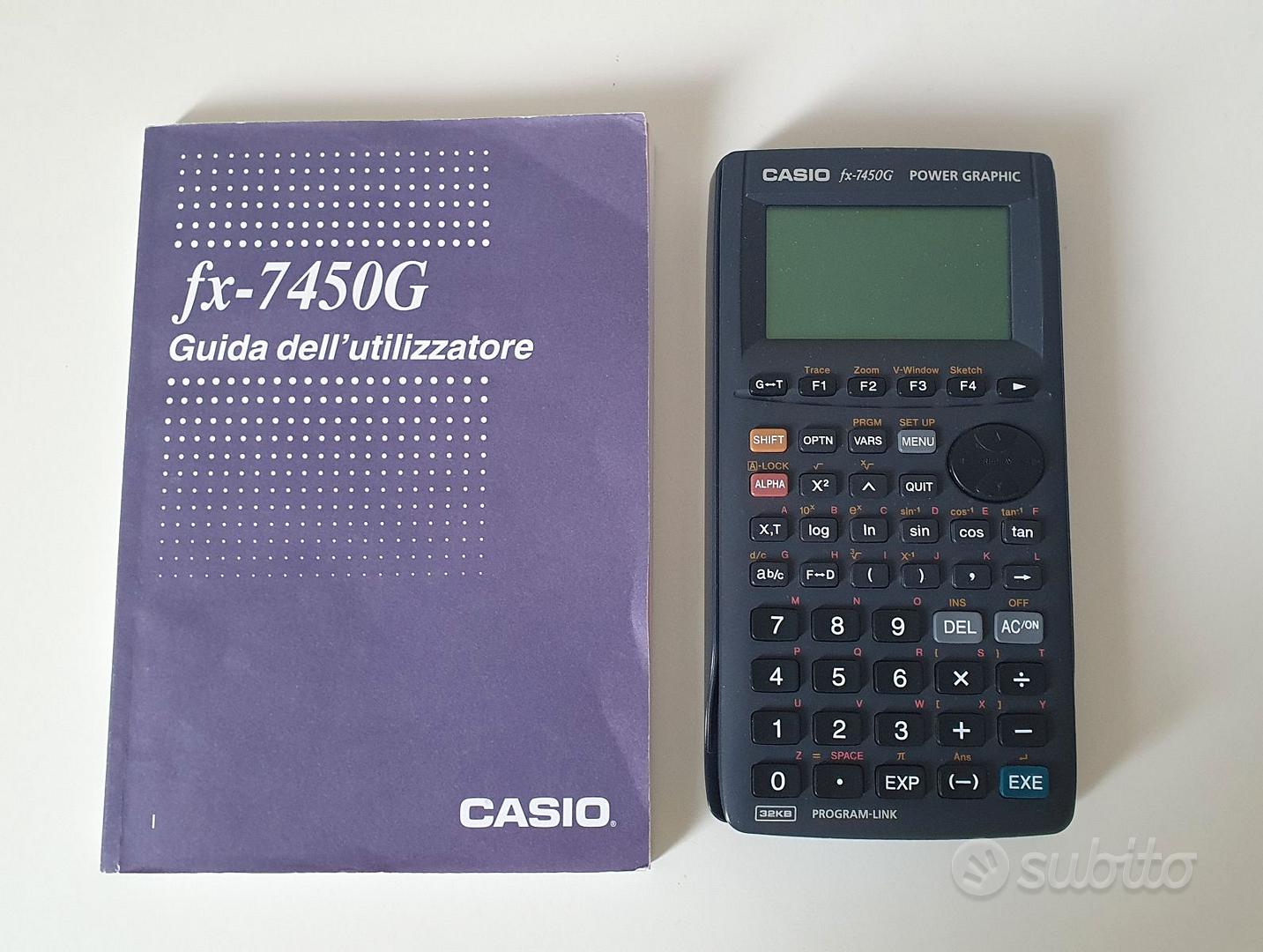 Calcolatrice scientifica grafica Casio fx-7450G - Informatica In vendita a  Treviso