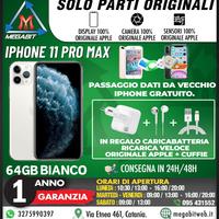 Iphone 11 pro max 64gb bianco - totalmente origina