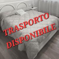 LETTO MATRIMONIALE BIANCO LACCATO - TRASPORTO OK !