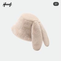 Berretto con orecchie in peluche 