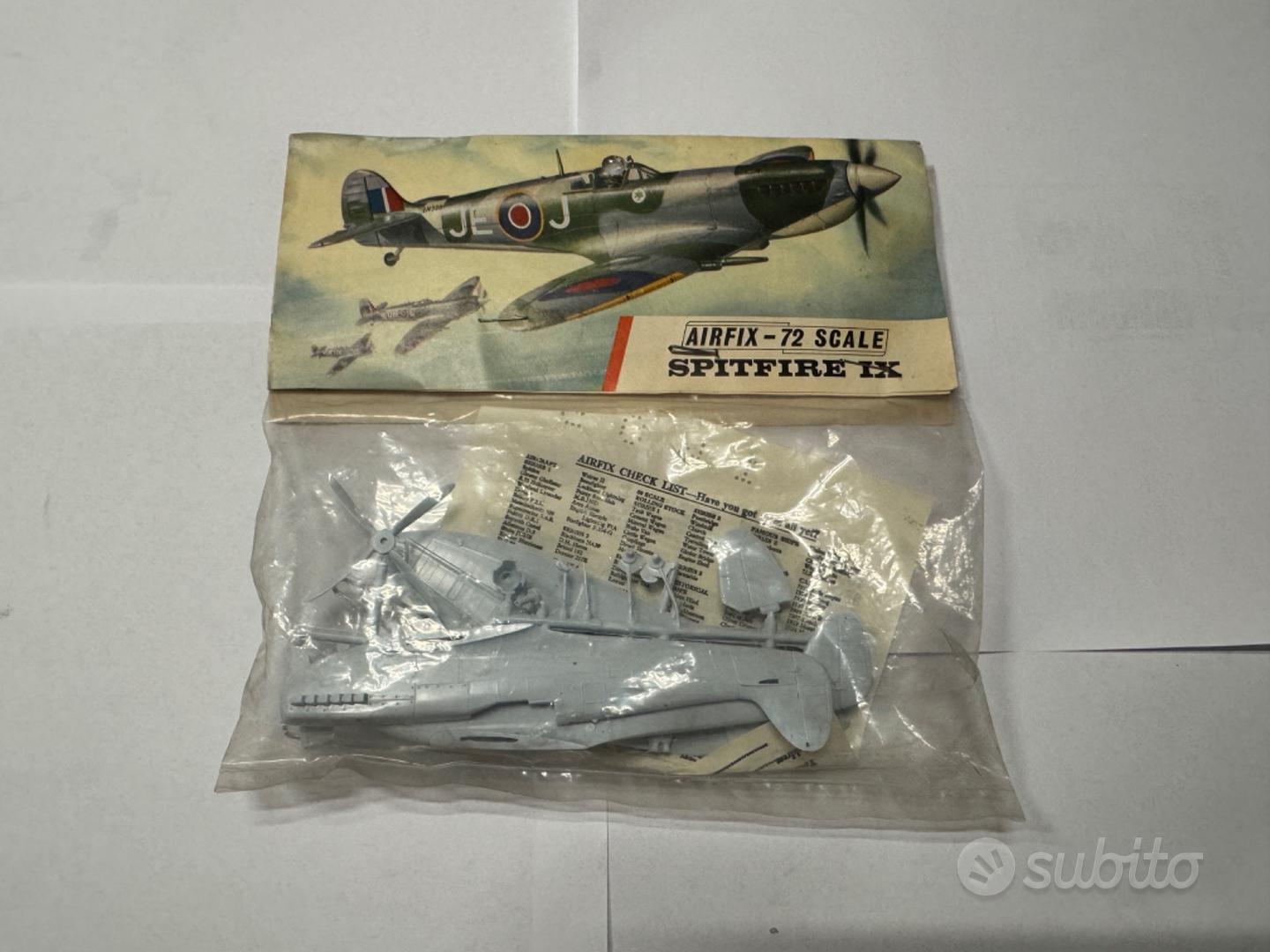 TAURO MODEL TM72/584 Spitfire Mk.IX Versione Italiana - Scala 1:72 - Modellismo Aereo