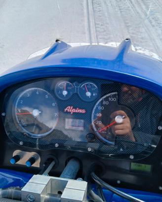 motoslitta alpina sherpa 1.6 doppio cingolo