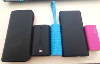 Lotto 5 Power Bank di vario tipo