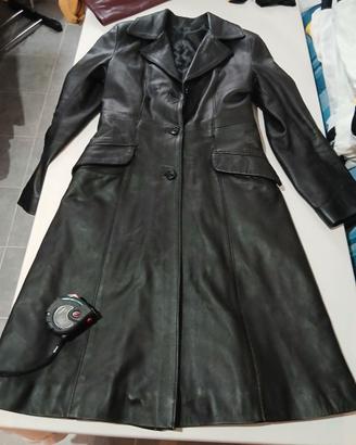 giacca vera pelle taglia M