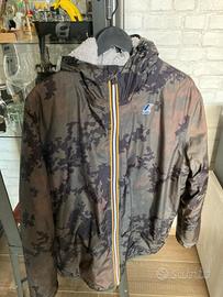 K-Way mimetico militare taglia L 3.0 usato