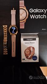 Smartwatch Samsung Galaxy Watch RosaGold da 42 mm.