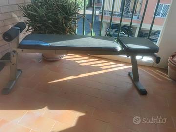 Panca, manubri e pesi NON SINGOLARMENTE