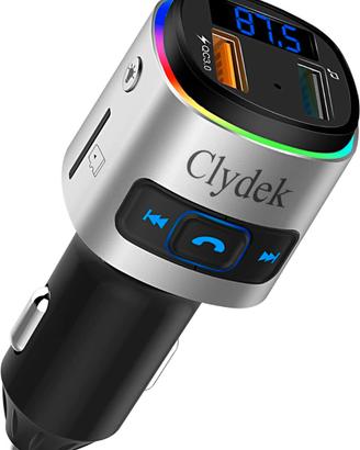 NUOVO - Trasmettitore FM Bluetooth 5.0 vivavoce