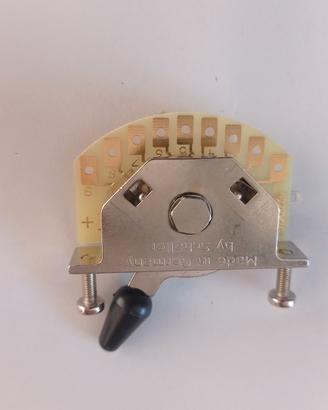 Potenziometro push pull per cablaggio chitarra ele