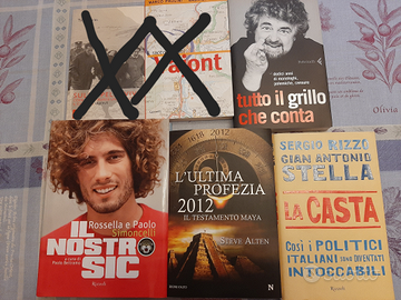 Libri vari (da 2 a 8 euro)
