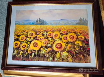 QUADRO GIRASOLI  R. AMEDEI