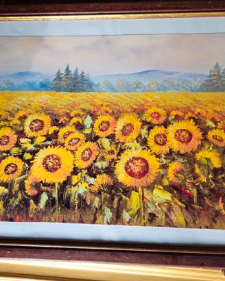 QUADRO GIRASOLI  R. AMEDEI