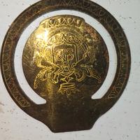 ferma soldi/carte/libro vintage