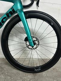 Coppia Ruote bici Carbonio Velomann Plutonium 50mm