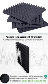 Pannelli fonoassorbenti Keyhelm + colla Iso Spray