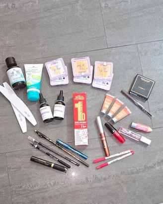 set make up 10 pezzi a vostra scelta 