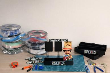 Espositore kinder one piece luffy zoro sanji