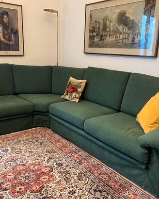 Divano angolare con letto