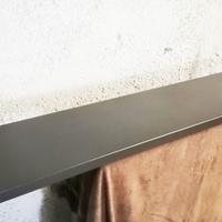Mensola legno color grigio scuro antracite