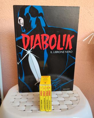 Diabolik cartonato il librone nero e Box mignon