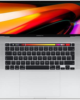 MacBook Pro 16 i7 512gb argento