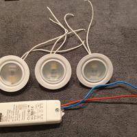 FARETTI LED DA INCASSO CON TRASFORMATORE