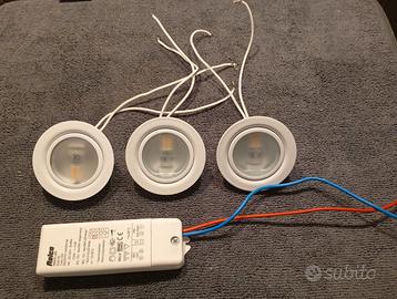 FARETTI LED DA INCASSO CON TRASFORMATORE