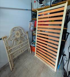 Letto singolo ferro battuto (50€ x 2 letti)