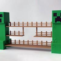 Espositore Minecraft in 3D Collezione Kinder Joy