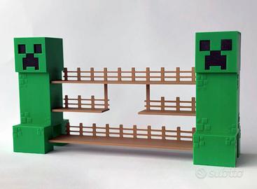 Espositore Minecraft in 3D Collezione Kinder Joy