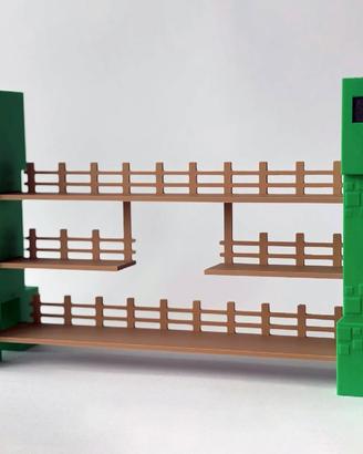 Espositore Minecraft in 3D Collezione Kinder Joy