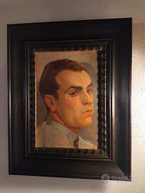 Bruno Colorio autoritratto olio