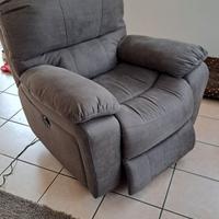 Poltrona reclinabile elettrica