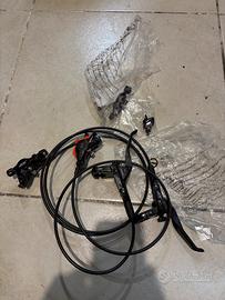 Coppia freni a disco Shimano Deore XT BL-M8100 + B