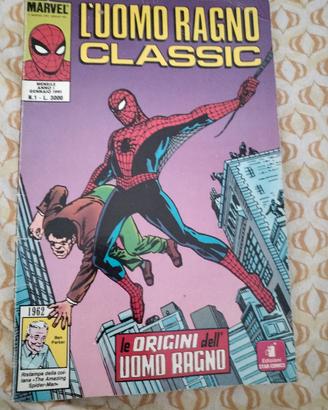 fumetto Marvel uomo ragno Classic 1991 numero 1