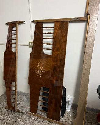 testiera e pediera letto